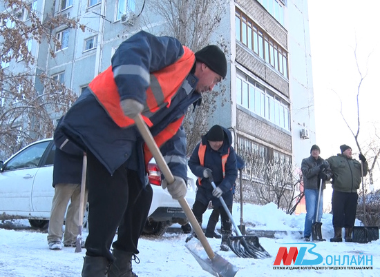 Устранение последствий снегопада на личном контроле главы Волгограда