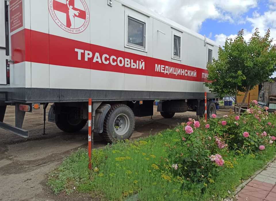В Волгоградской области в трассовых медпунктах оказали помощь тысяче человек
