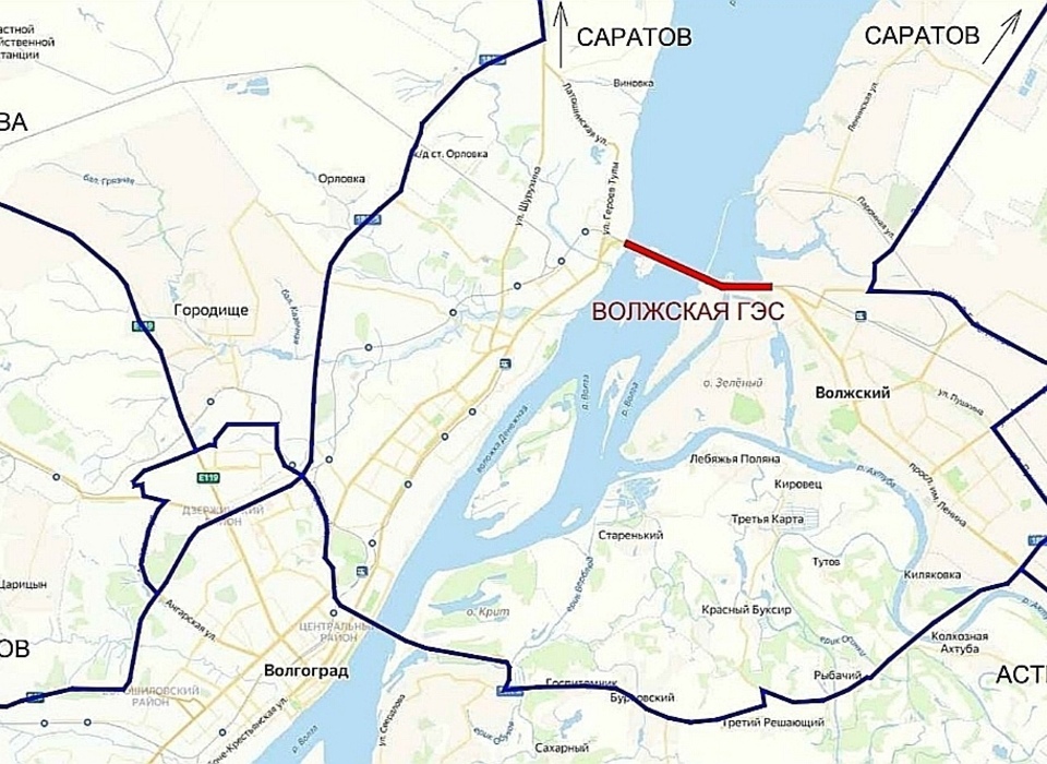 Движение через Волжскую ГЭС ограничат для грузовиков с 9 апреля по 26 мая